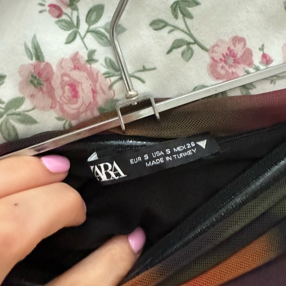 Zara mesh strapless dress - Picture 3 of 4